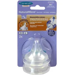 Lansinoh Naturalwave Sauger M 2 ST