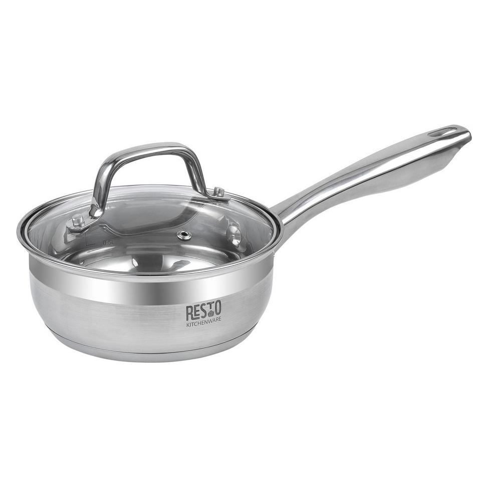 Resto KOCHTOPF D16CM 1,4L/92001 (Stielkasserolle, Edelstahl, 16 x 6.50 cm) (92001)