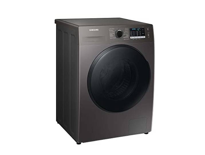 Samsung WD8ETA049BX/EG Waschtrockner, 8/5 kg, 1400 U/min, Ecobubble, AirWash, Hygiene-Dampfprogramm, Inox