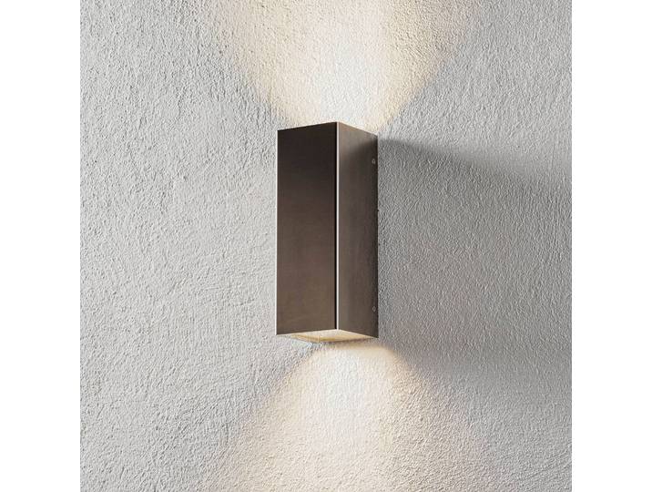LCD Außenwandleuchte SENTA, chrom / silber, Edelstahl, Modern, Wandlampe