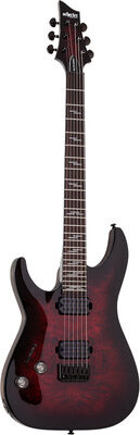 Schecter Omen Elite-6 LH BCHB Ernie Ball Regular Slinky 2221