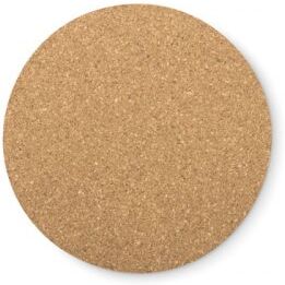 BIERPON Sottobicchiere tondo in sughero naturale 10 cm eco Personalizzate o neutre