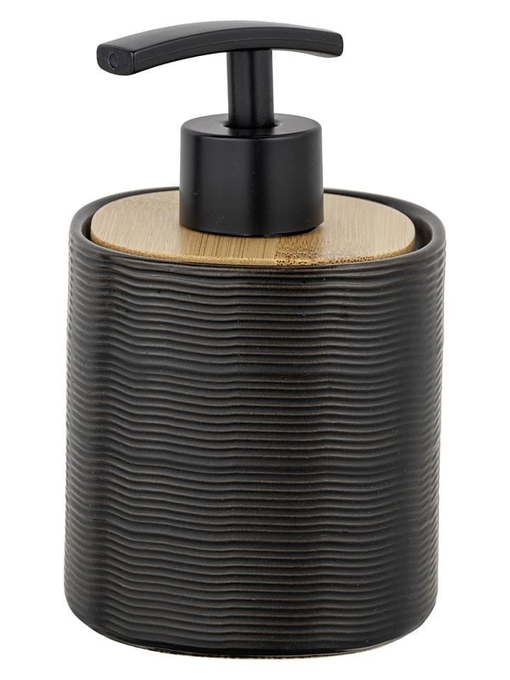Schöner Wohnen Kollektion Seifenspender ''Zena'' in Schwarz - 400 ml - onesize
