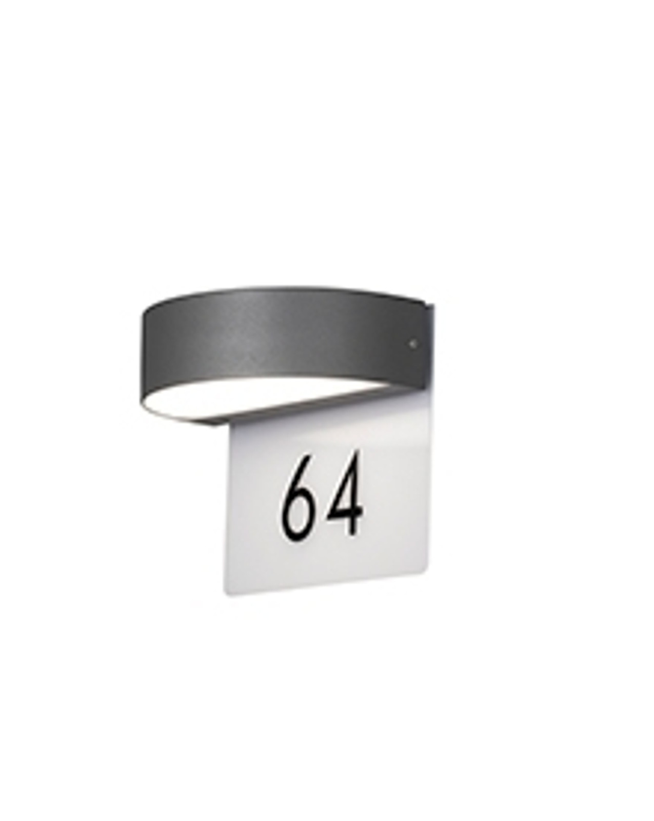 Konstsmide Monza LED Buitenlamp Up-Down, Grijs/Zwart, Warm Wit