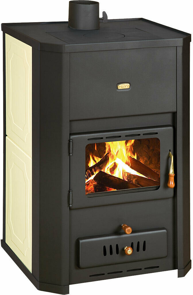 Kaminofen, Holzofen Wasserführend Prity, Modell WD W24, Leistung 24.3kW
