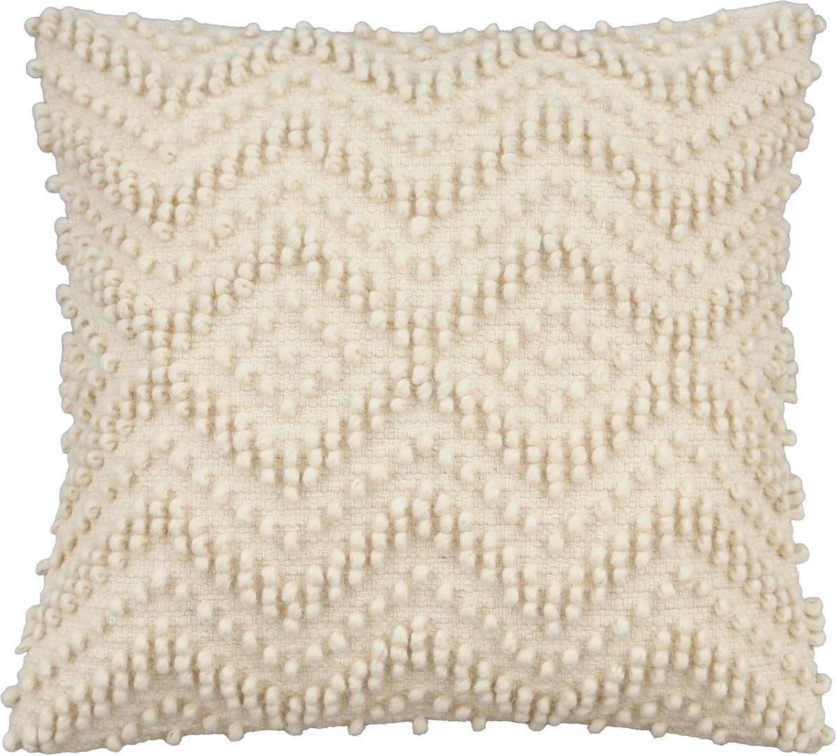 Urbane Hide Kussenhoes Boho Crème Katoen 50 x 50 cm