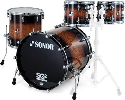 Sonor SQ2 Beech Walnut Brown Burst Walnut Brown Burst