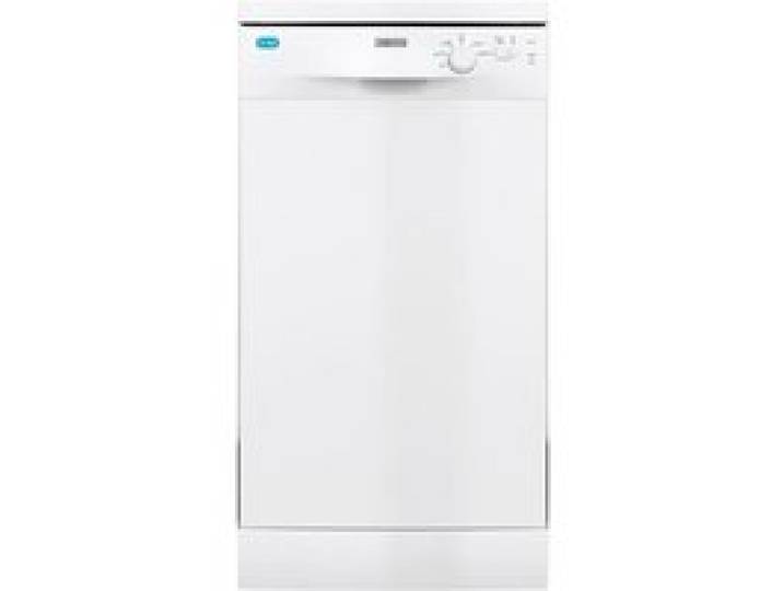 Zanussi ZDS12002WA Autonome Blanc Compact (45 cm) Blanc boutons Rotatif Naturel