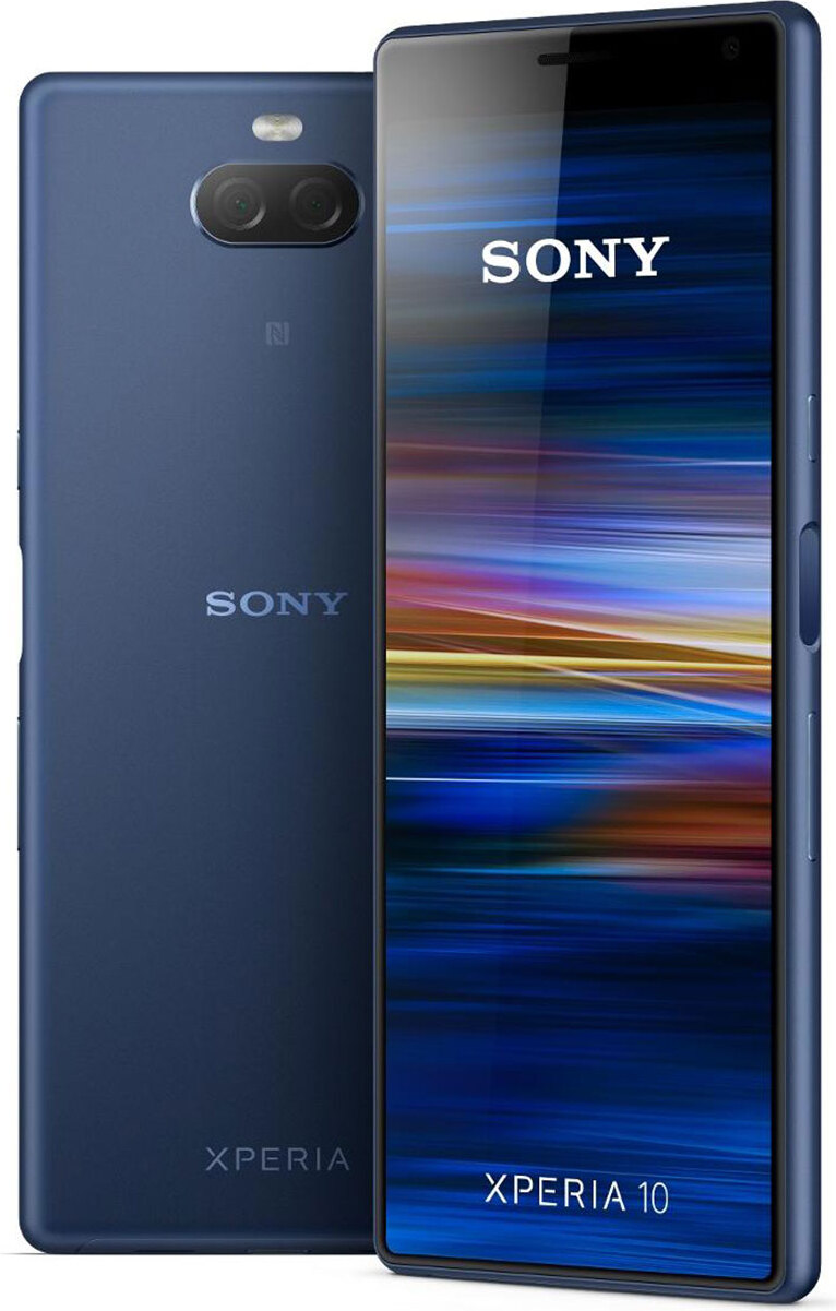 Sony Xperia 10, 15,2 cm (6"), 3 GB, 64 GB, 13 MP, Android 9.0, Navy