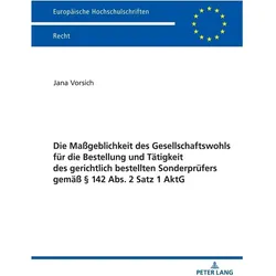 Vorsich:Die MaÃgeblichkeit des Gesellsc, Fachbücher von Jana Vorsich