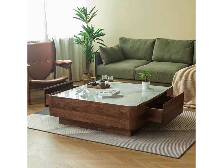 Table basse nordique abordable Design Simple Table d'appoint nordique Simple décoration De Style moderne Mesita De Centro meubles De maison