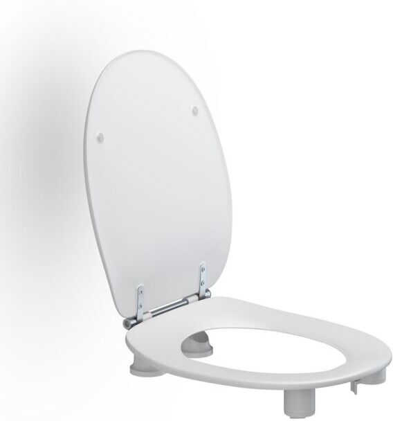 Pressalit WC-Sitz Dania mit Deckel, erhöht 50mm, weiß