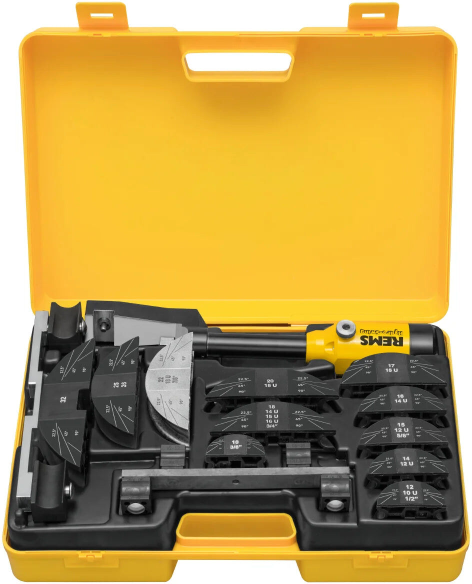 Rems Hydro-Swing Piegatubi oleodinamico manuale per tubi fino a Ø 32 e 90 °