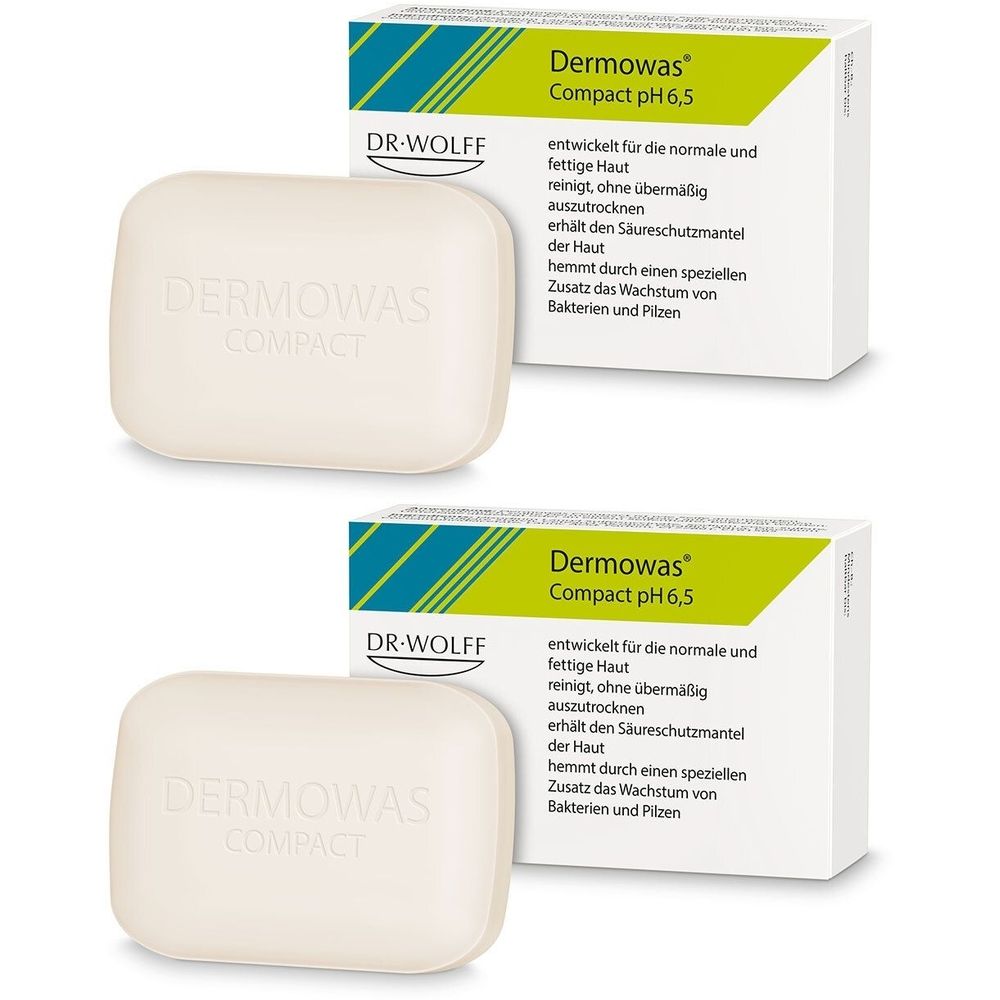 Dermowas compact Seife 2x 2x100 g