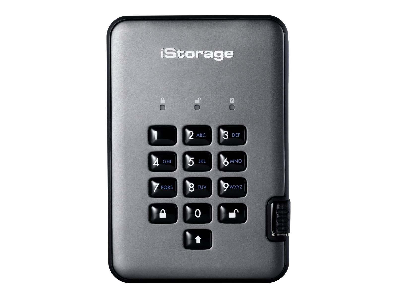 iStorage Ashur Pro2 Graphite beveiligde schijf 500GB