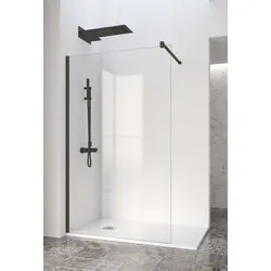 Profiltek FADO Duschwand, 6 mm mit Farbwahl - Duschkabine