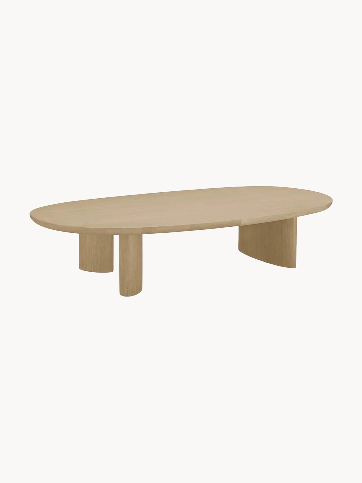 Eichholtz ovale houten salontafel voor de woonkamer