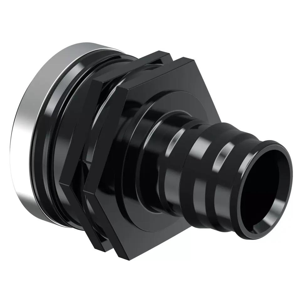 Uponor Q&E overgangsmuffe PPSU sort 20 mm x 34" (1042331)