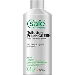 Safe Camping Toiletten-Frisch Green Zusatz für den Spülwassertank 500 ml