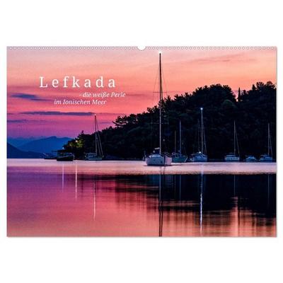 Lefkada - die weiße Perle im Ionischen Meer (Wandkalender 2027 DIN A2 quer), CALVENDO Monatskalender