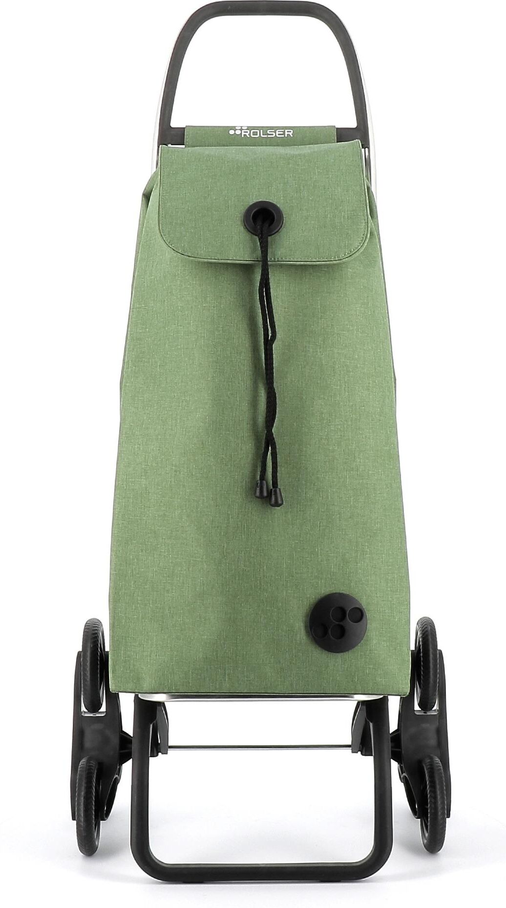 Einkaufstrolley ROLSER "IMAX TWEED 6", Damen, grün, Aluminium, Polyester, Einkaufskörbe Einkaufstrolley grün Einheitsgröße