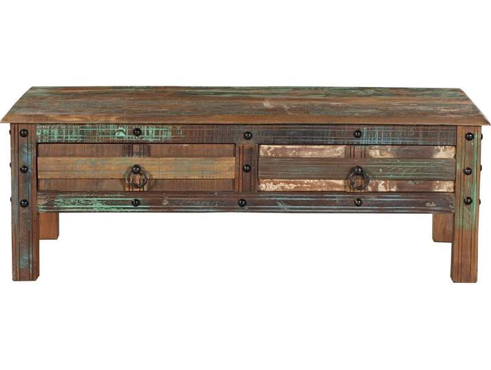 INTERIA Home & Living Couchtisch Tisch Couchtisch KALANKA recyceltes Holz Mango, Akazie