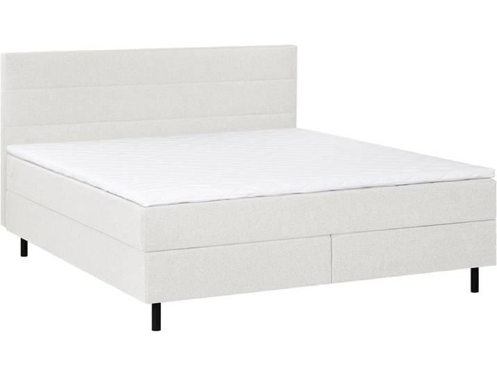Boxspringbett ROOKIE beige 180x200cm weich