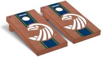 Skip's Garage Salve Regina Seahawks Rosewood Cornhole Board Set