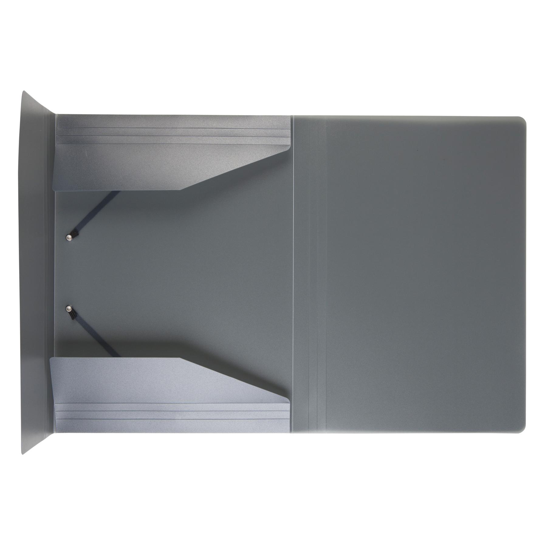 Idena Sammelmappe A4 PP mit Gummizug schwarz (A4) (22691978)