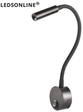 Uplift Picks Flexible Gooseneck Clamp Wall Light Bedside LED Reading Lamp c warm White