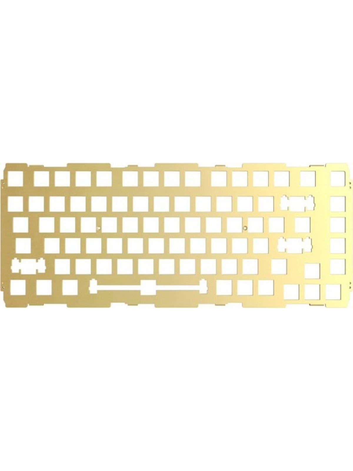 Glorious GMMK PRO 75 % Switch Plate - ANSI - Blass - Gold