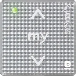 Somfy Funkwandsender 1 IN io 1-Kanal Silver Shine 1811095