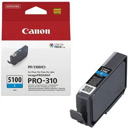 Canon Original PFI-5100 C Druckerpatrone - cyan 6953C001