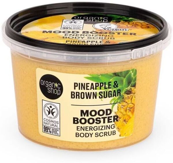 Organic Shop Energetisierendes Körperpeeling mit Ananas und braunem