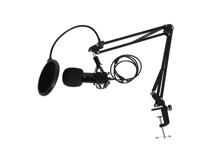 Podcast Set Studiomikrofon mit Halterung