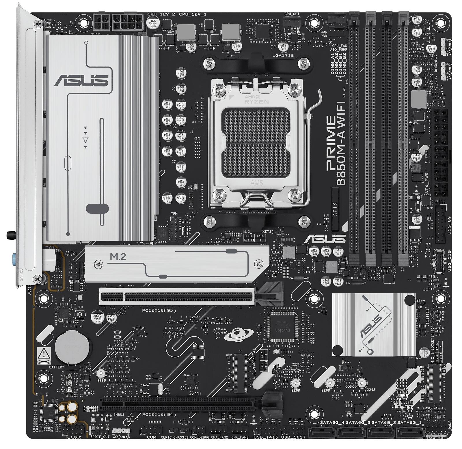ASUS PRIME B850M-A WIFI Mainboard 90MB1LN0-M0EAY0