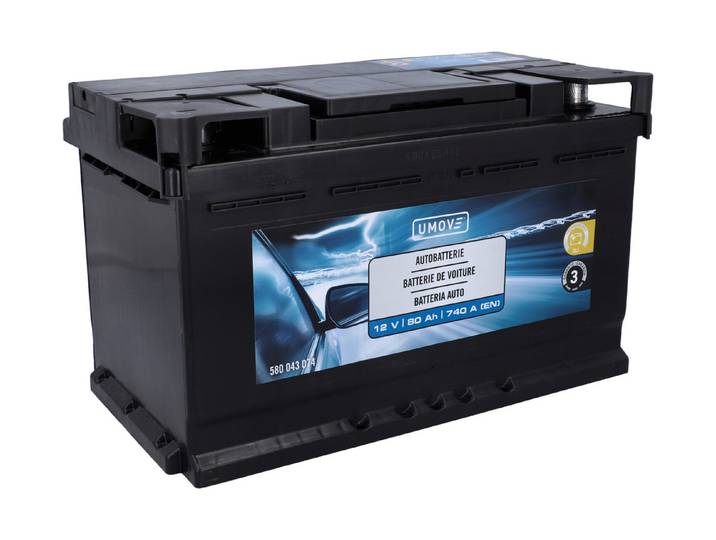Umove Autobatterie SLI 80Ah / 740A