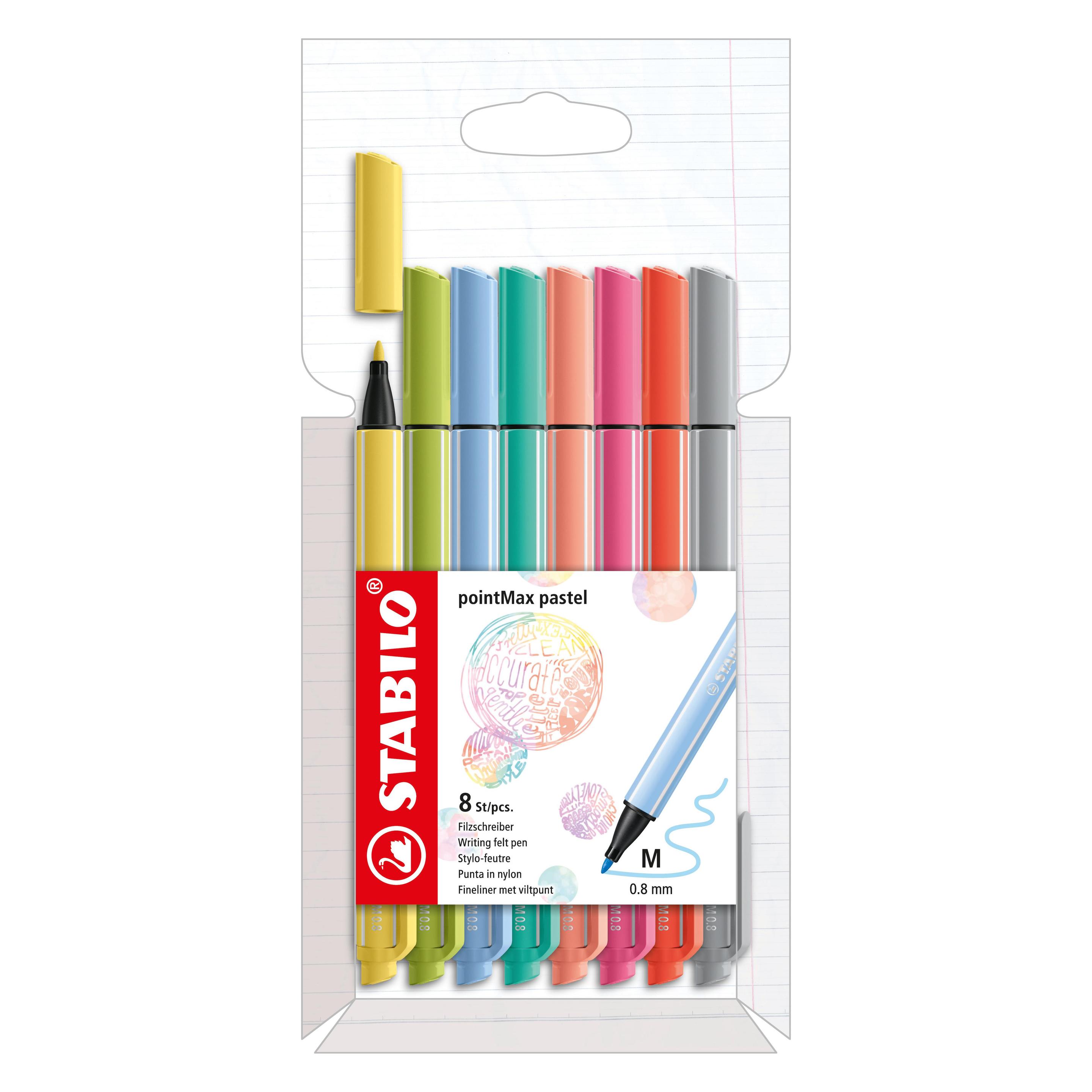 Stabilo pointMax Filzschreiber (8x) (488/8-02)