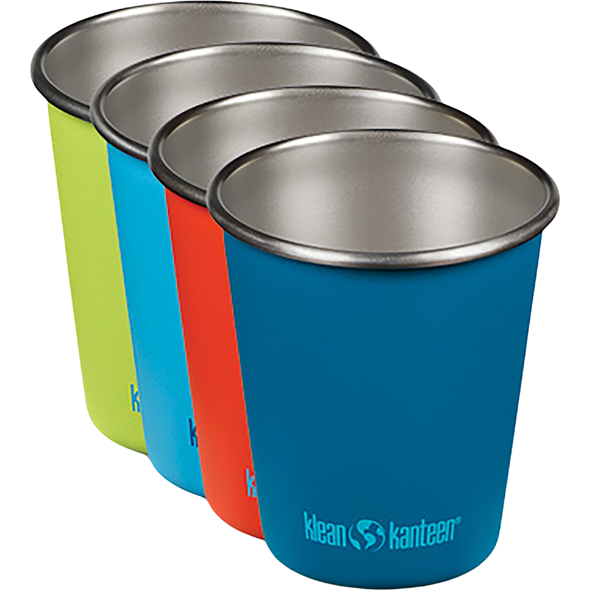 Klean Kanteen Pint Cup 4er Pack Becher Campinggeschirr mehrfarbig Größe 296ml Camping | Lifestyle