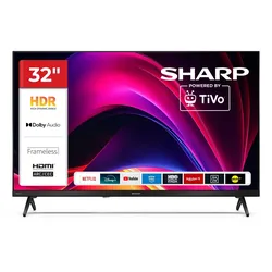 Sharp 32HE2745E Fernseher 32 Zoll Smart TV powered by TiVo - HDR Fernseher mit HD Auflösung (2026)