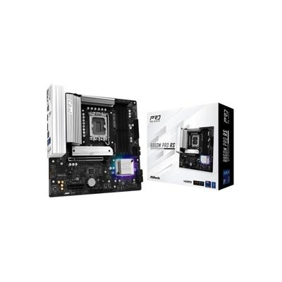 ASROCK Mainboard "B860M Pro RS", schwarz, B:5,9cm H:26,4cm T:30,3cm, Mainboards
