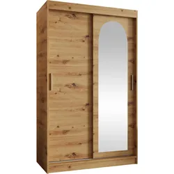 SCHWEBETÜRENSCHRANK Selfie 120 cm mit Schubladen