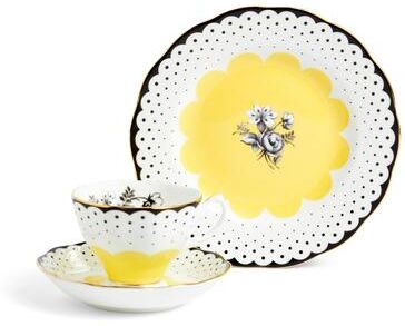 Royal Albert 100 Years Teacup, Saucer & Plate, 3 Piece Set, Wanda 1920