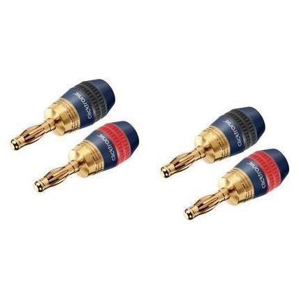 clicktronic Bananen-Stecker SimpleLock (52546)