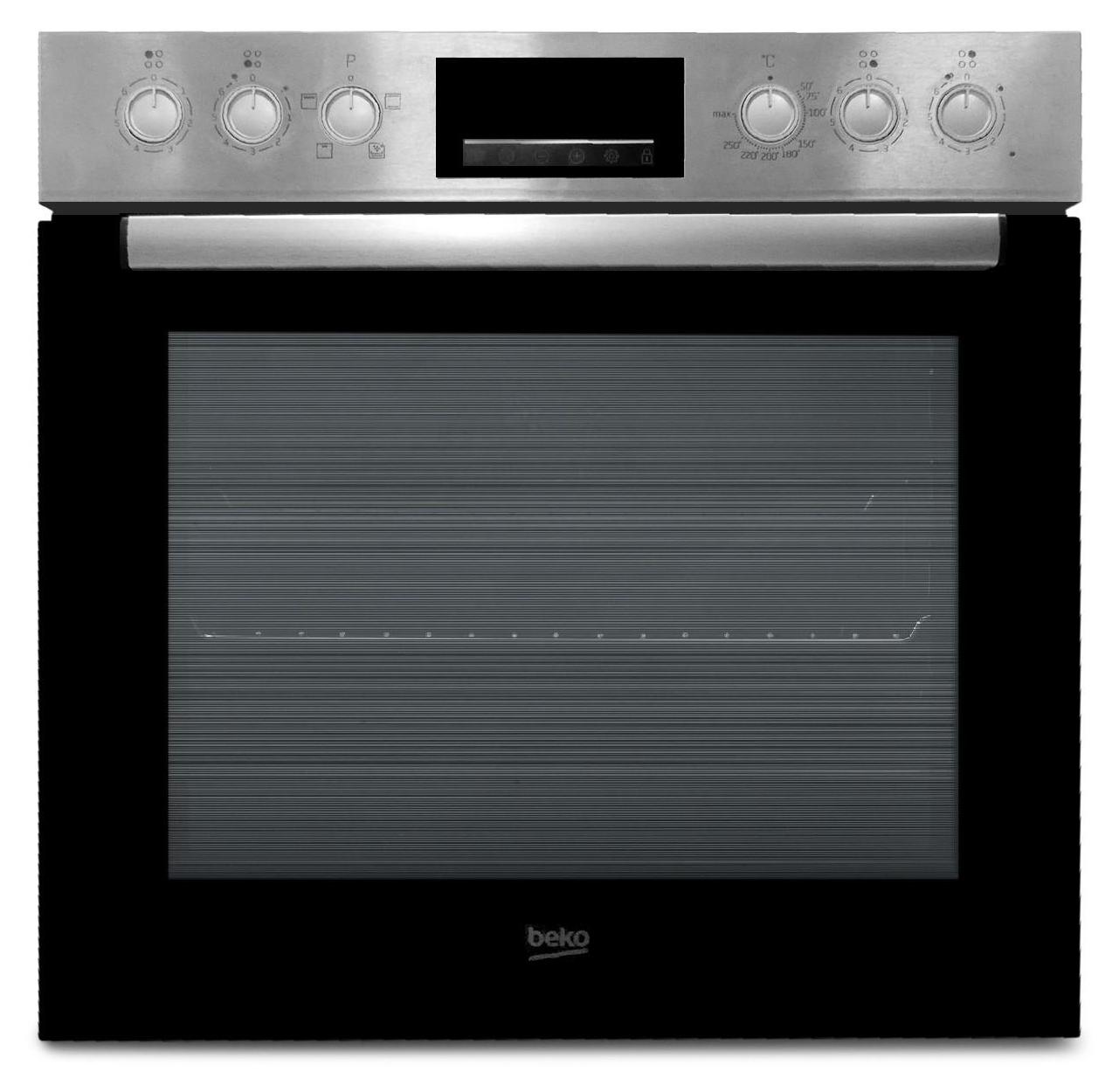 (akzeptabel) - Beko BBUC1132T0X Einbau-Herdset