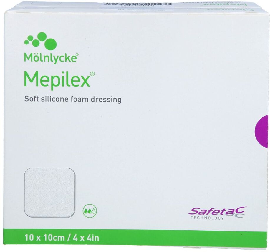 Mepilex 10x10 Cm Schaumverband 10stk