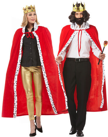 Königsmantel "King & Queen" unisex