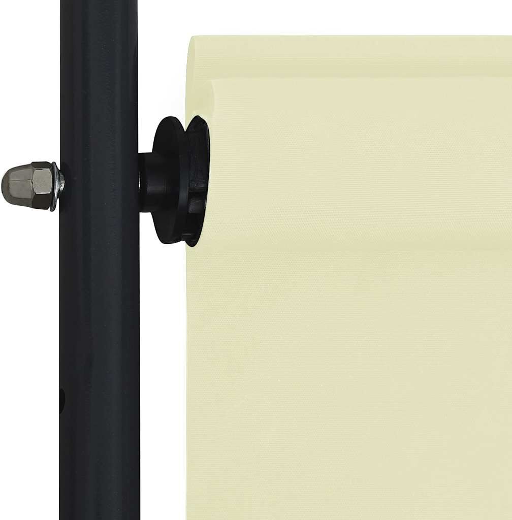 vidaXL Estor enrollable de exterior color crema 100x270 cm Crema