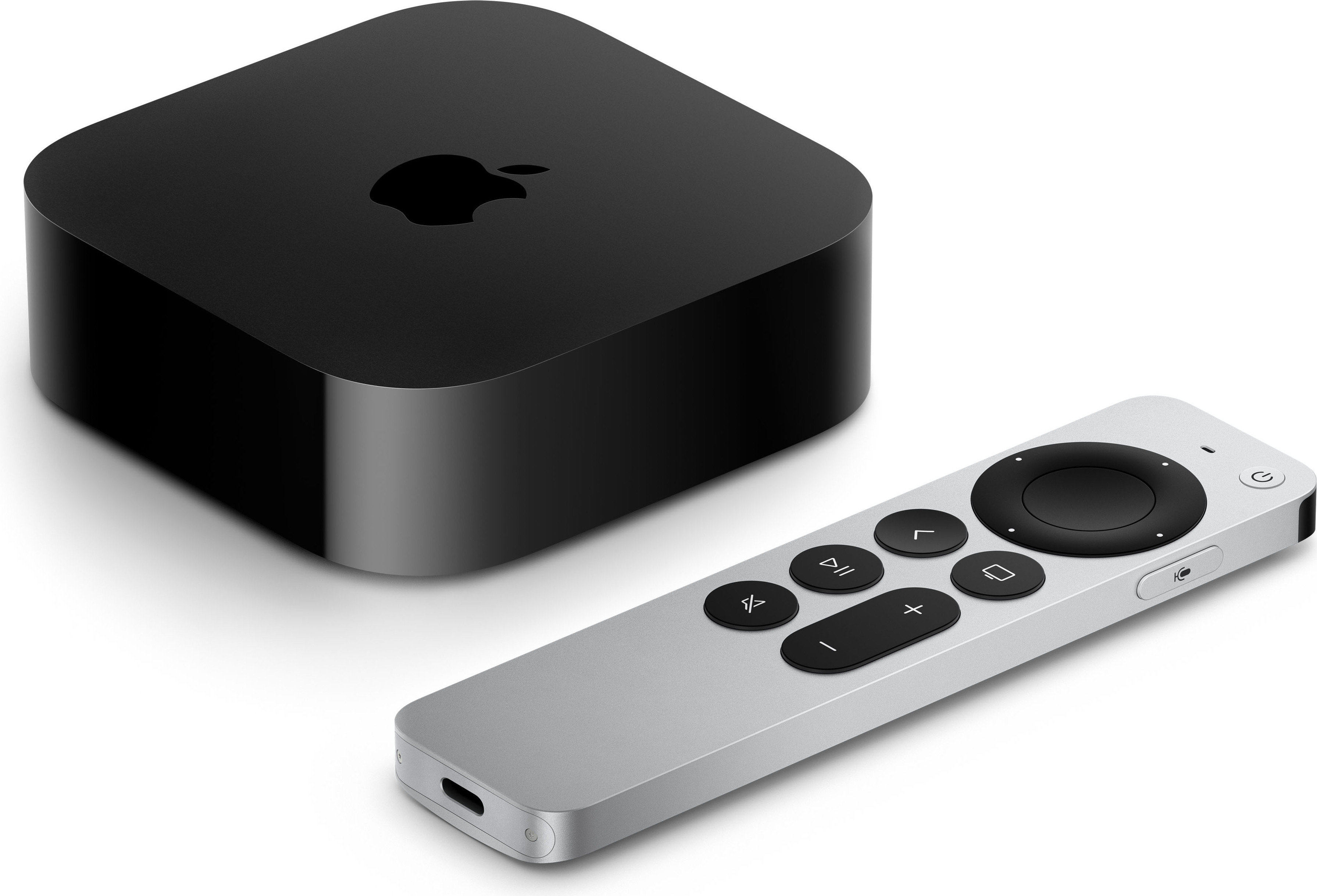 Apple TV 4K, Apple, A15, 128 GB, AVC, H.264, HEVC, M4V, MP4, MPEG4, AAC, AC3, AIFF, EAC3, FLAC, HE-AAC, MP3, MP3 VBR, WAV, GIF, HEIF, JPEG, TIFF