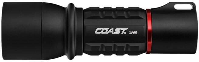 Hückmann Lampe de poche LED Coast avec batterie XP6R, focussable (146651)